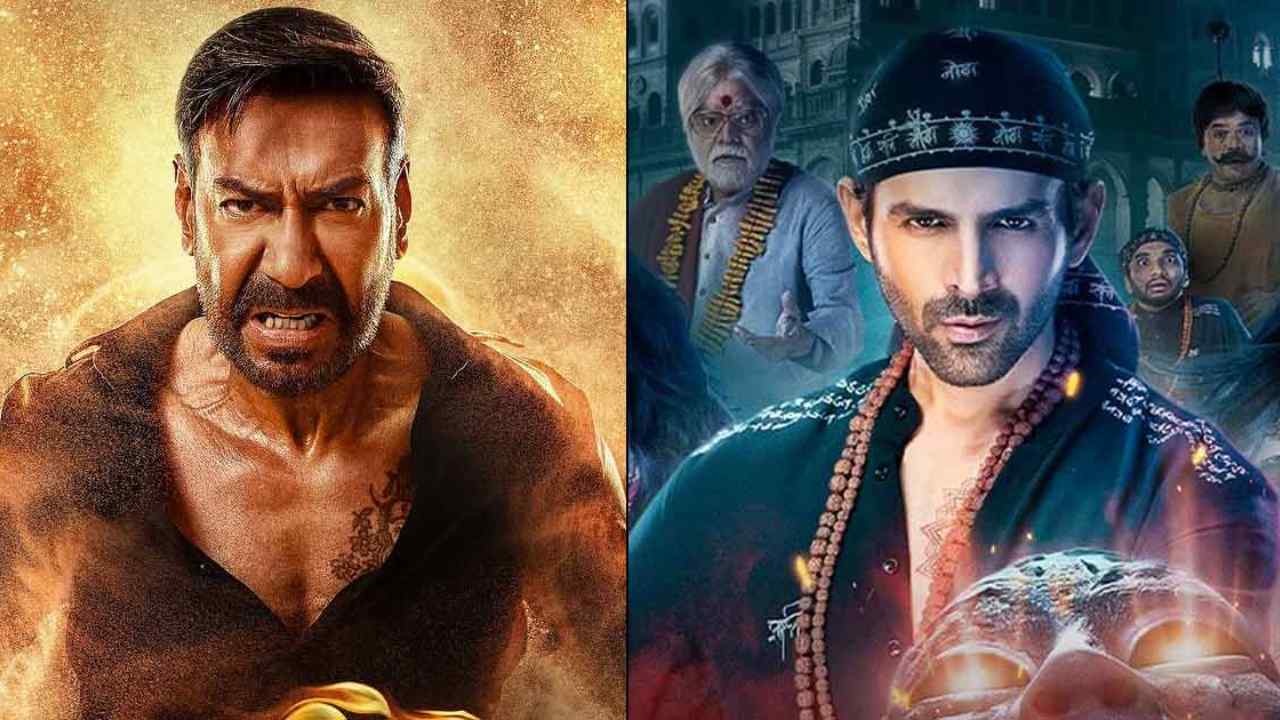 Box Office Showdown: Bhool Bhulaiyaa 3 Leads Pre-Sales as Singham Again Gains Momentum