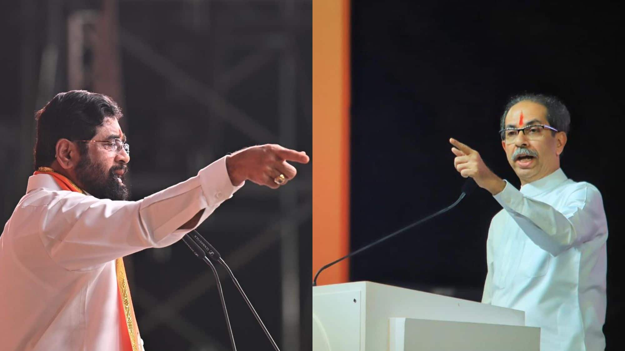 Dussehra: Shinde and Thackeray Clash, CM Compares Uddhav's Party to AIMIM