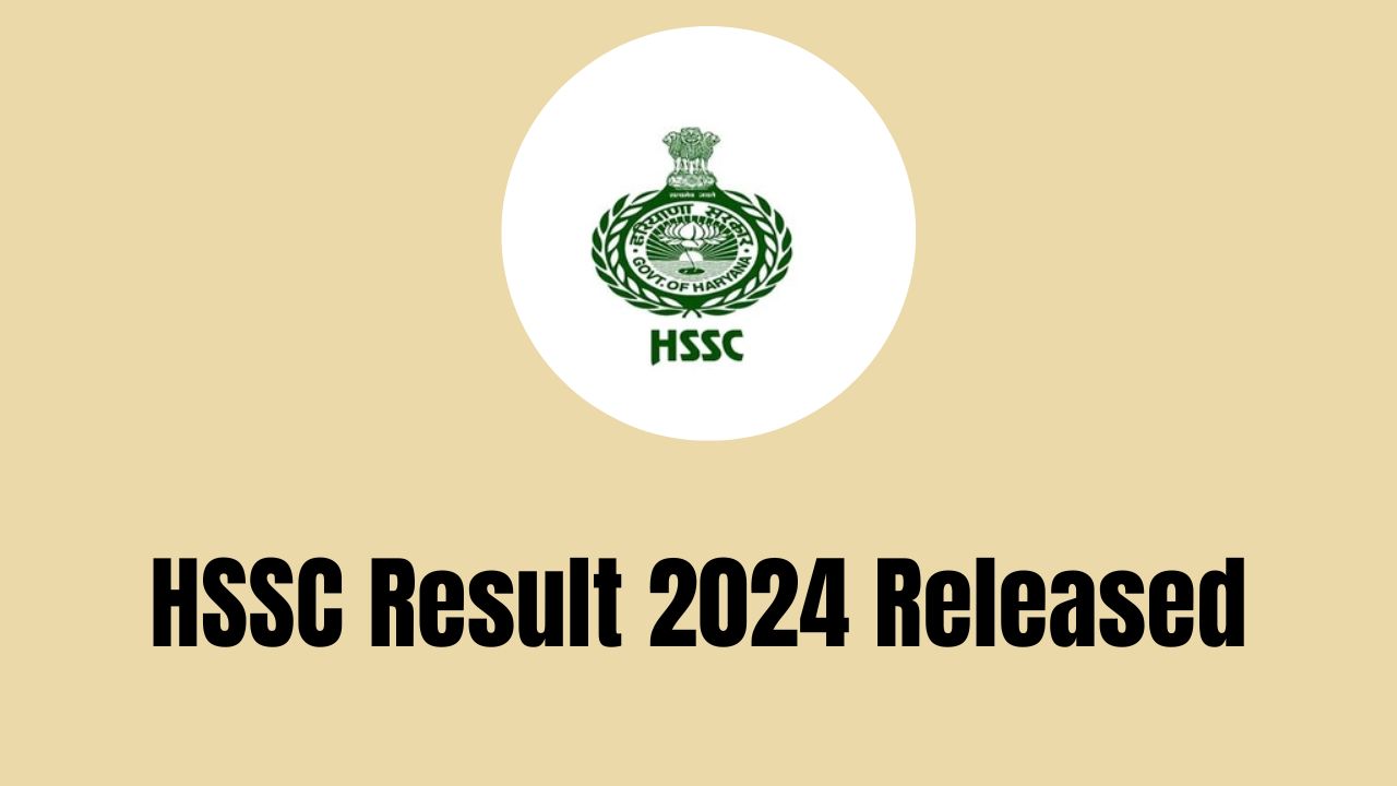 HSSC 2024 Group C and D Recruitment Exam Results Now Available