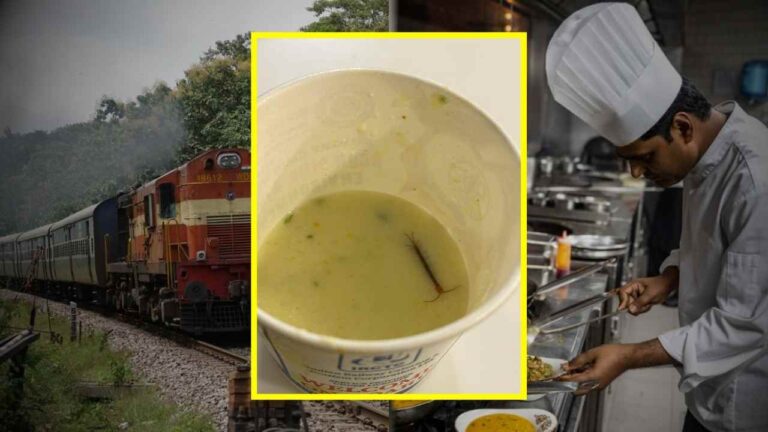 Live Centipede Discovered in IRCTC VIP Lounge Meal – Shocking Incident Revealed!