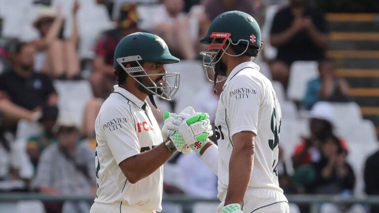 Shan Masood Scores Historic Century in South Africa, Sets World Record with Babar Azam