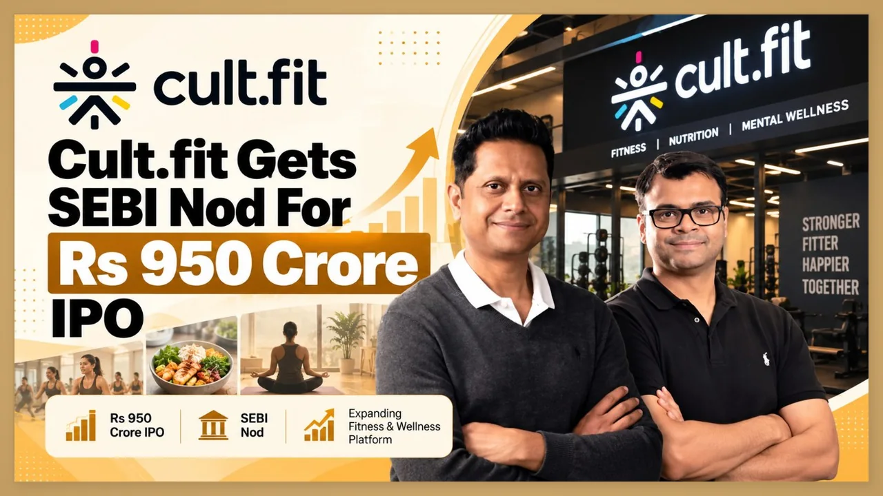 Cult.fit Gets SEBI Nod For Rs 950 Crore IPO