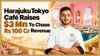 Gaurav Kanwar, founder and CEO of Harajuku Tokyo Café, whose chain raised $3 million in a pre-Series A round