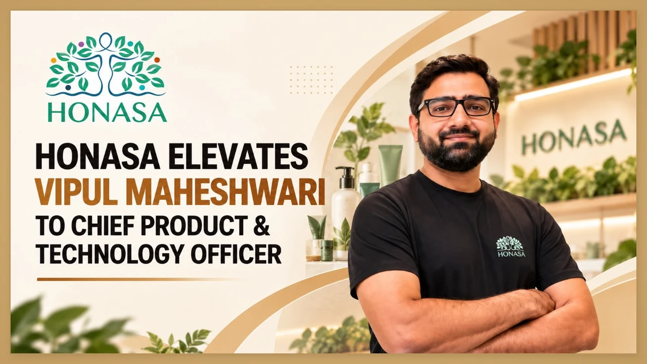 Vipul Maheshwari, newly elevated chief product and technology officer of Honasa Consumer, the company behind Mamaearth