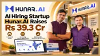 Hunar.AI founders Krishna Khandelwal and Shantanu Bhattacharyya, whose AI hiring startup raised Rs 39.3 crore led by Blume Ventures