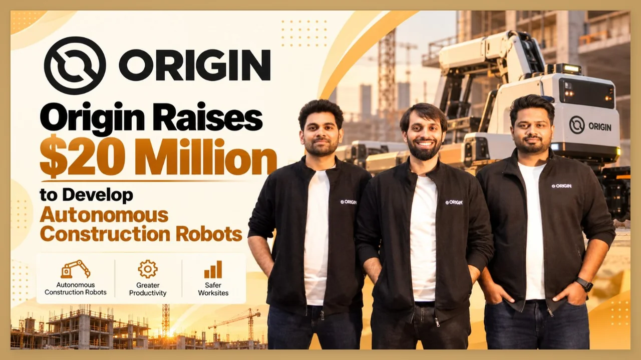 Origin Raises $20 Million To Build Autonomous Construction Robots