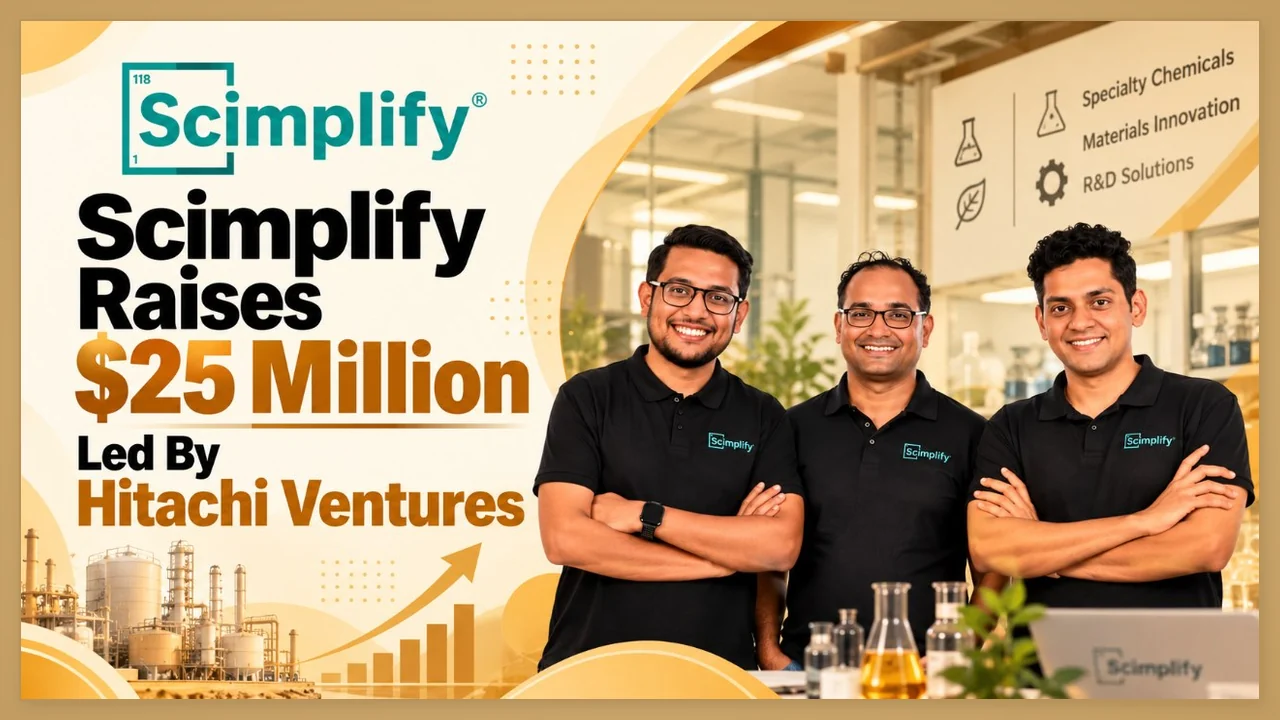 Scimplify Raises $25 Million Led By Hitachi Ventures