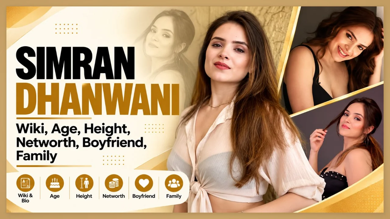 Simran Dhanwani, Indian actor and YouTuber with over 2 million subscribers