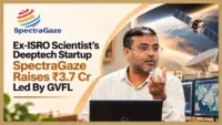 Arup Banerjee, founder of deeptech startup SpectraGaze, after the company raised Rs 3.7 crore in a seed round led by GVFL