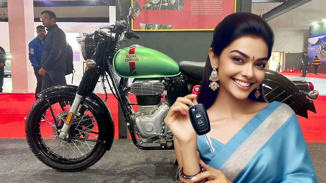 royal enfield first flex fuel bike