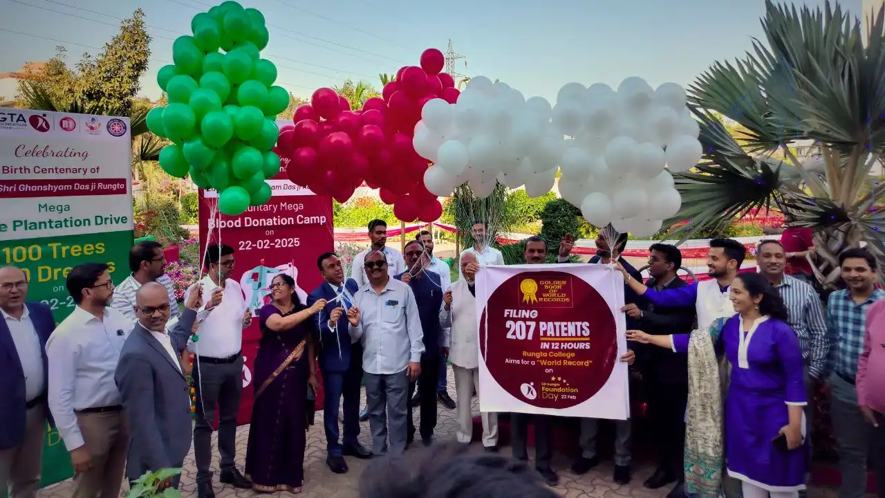 MYCrave Consultancy & Rungta Set a World Record 207 Patents Filed in Just 12 Hours!