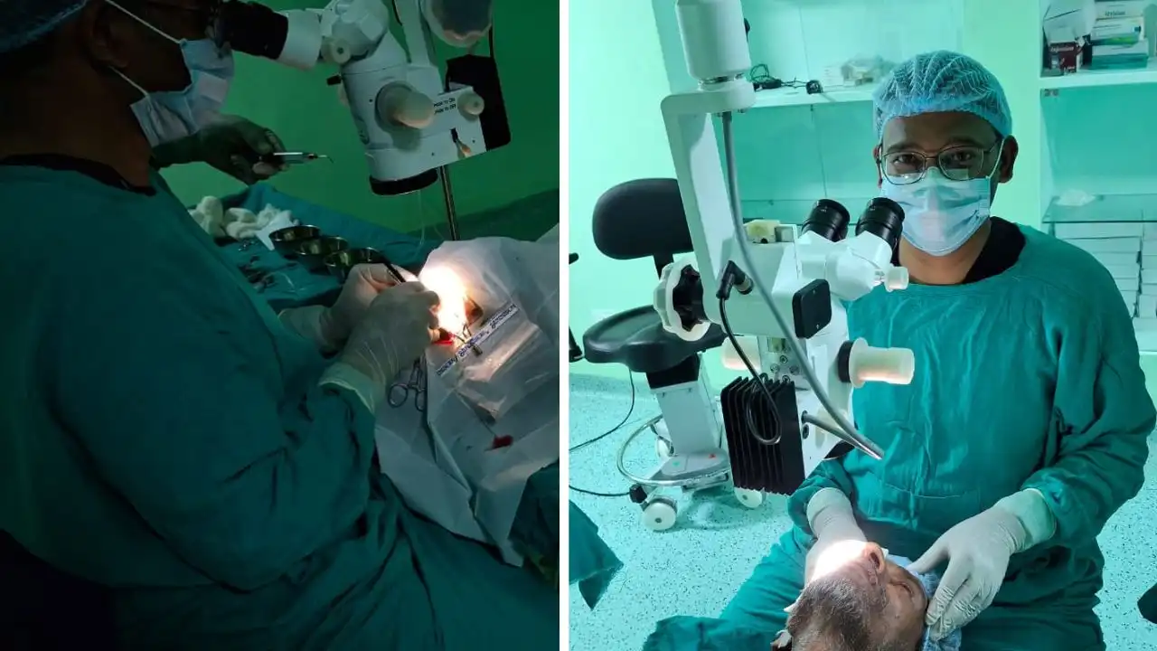 Dr. Rahul Verma, Motiyabind Centre, Sahibganj