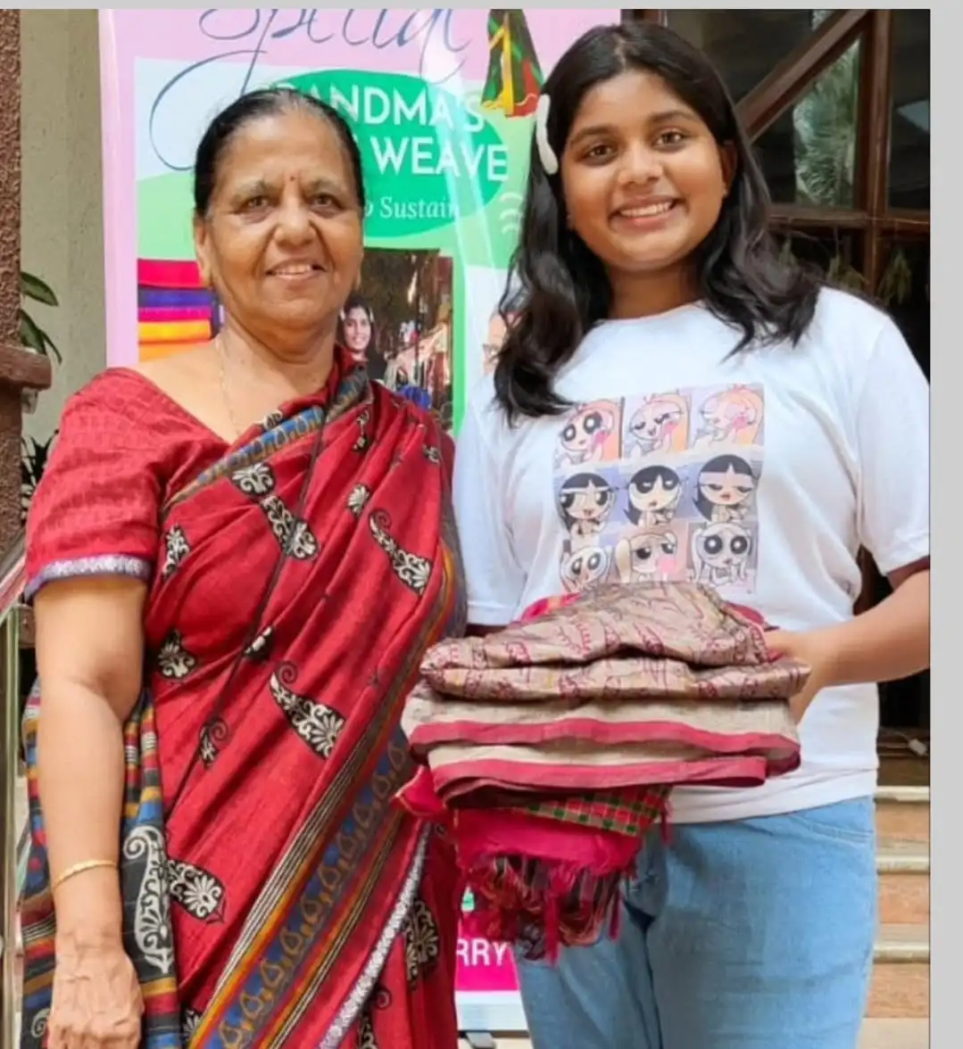 Threads of Change: Bengaluru teen Manya Harsha , Grandma's Green Weave Campaign Empowers a Greener Tomorrow