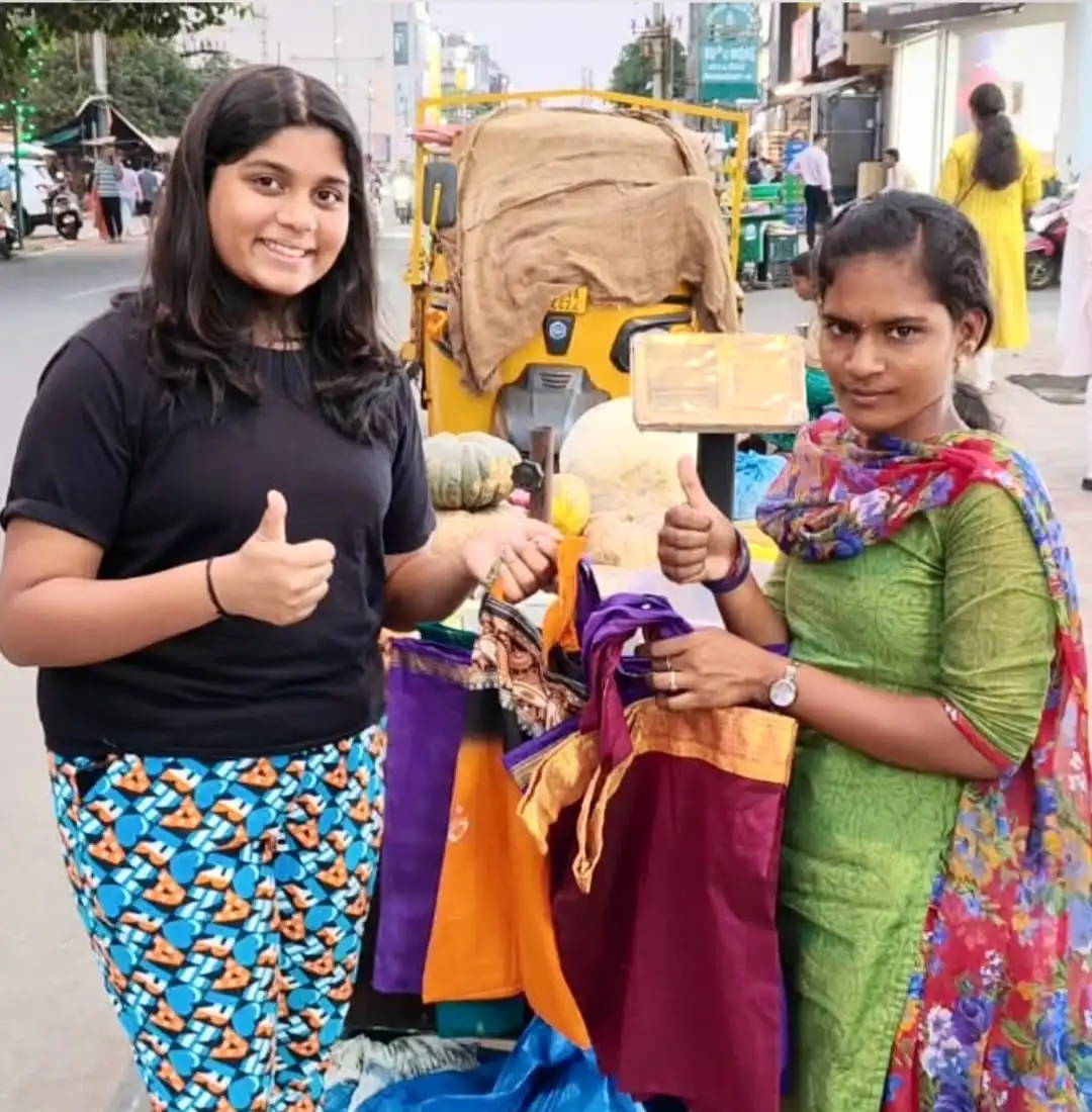 Threads of Change: Bengaluru teen Manya Harsha , Grandma's Green Weave Campaign Empowers a Greener Tomorrow