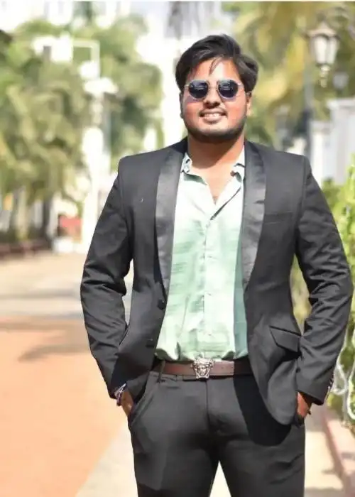 Young entrepreneur Saroj Kumar Jha