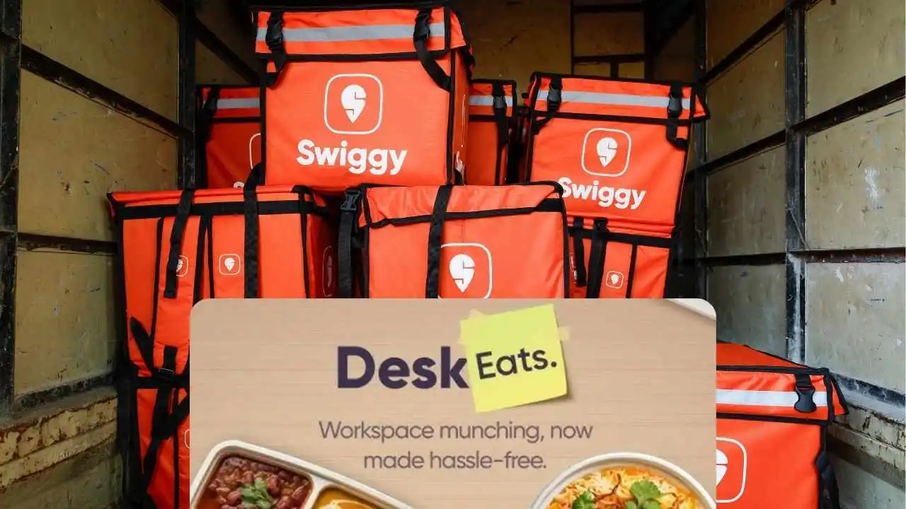 Office Lunch Sorted! Swiggy Launches DeskEats for India’s Working Crowd