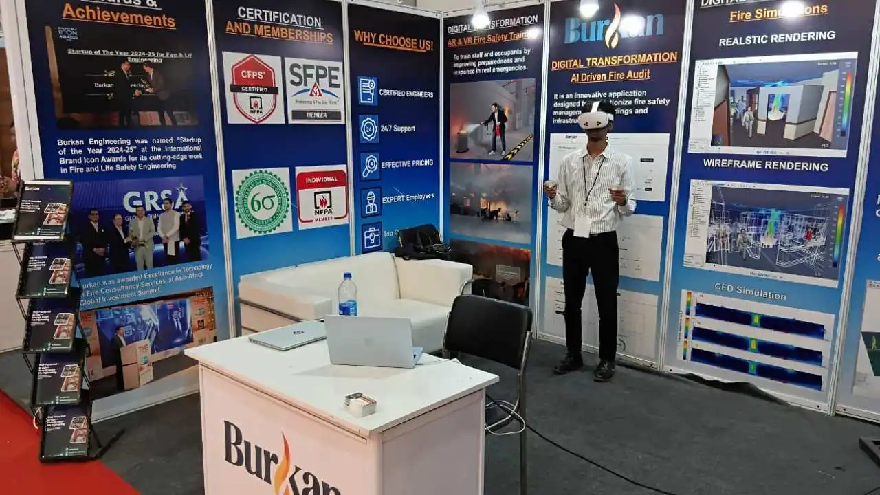 Burkan Engineering Bags Runner-Up Award at INS & OUTS ArchiBuild Exhibition 2025 for Best Innovation in Fire Safty