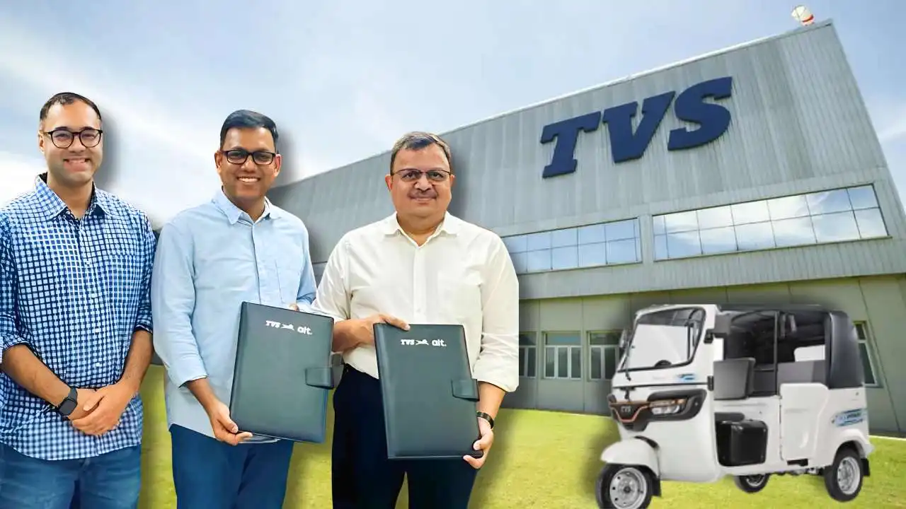 TVS Motor Teams Up with ALT Mobility for 3,000 Electric Three-Wheelers