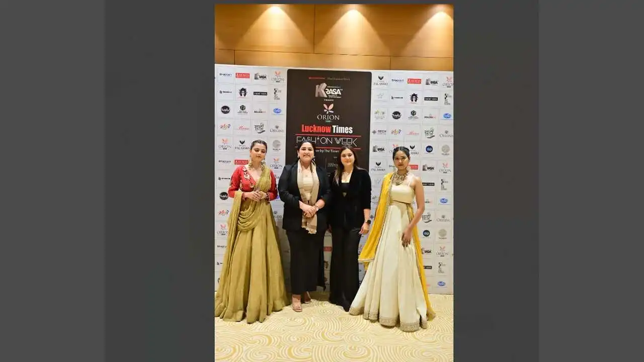 The Night Began When Apurva Singh Stepped Forward at Times Fashion Week 2025 Lucknow