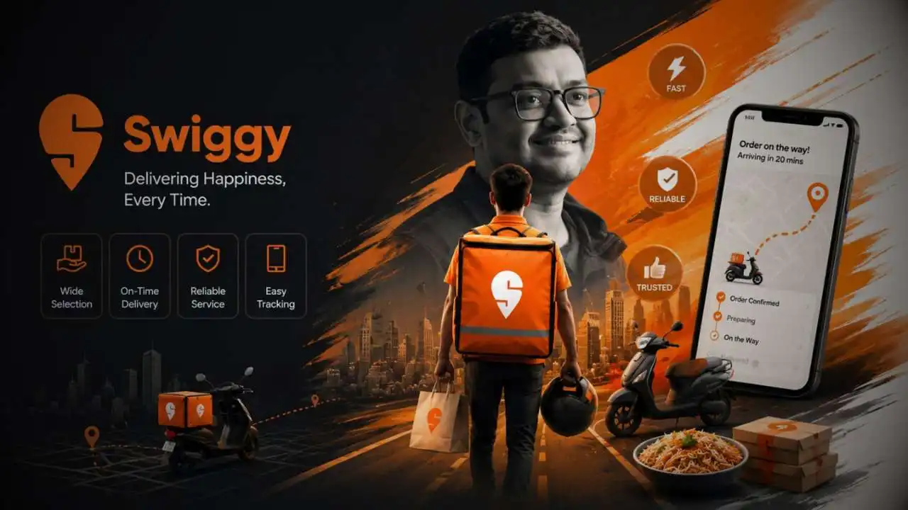 Swiggy reported ₹6,383 crore revenue in Q4 FY26 as losses narrowed to ₹800 crore with strong growth in food delivery and Instamart.