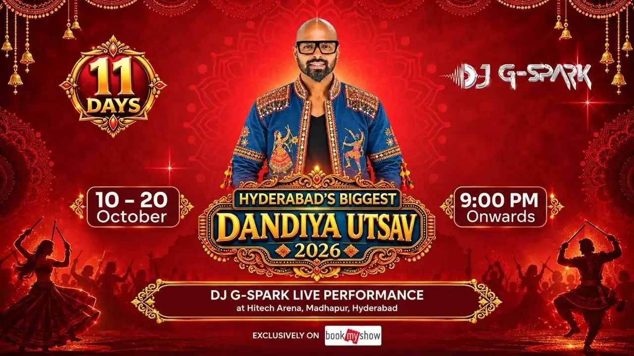 DJ G-Spark , Dandiya Utsav 2026