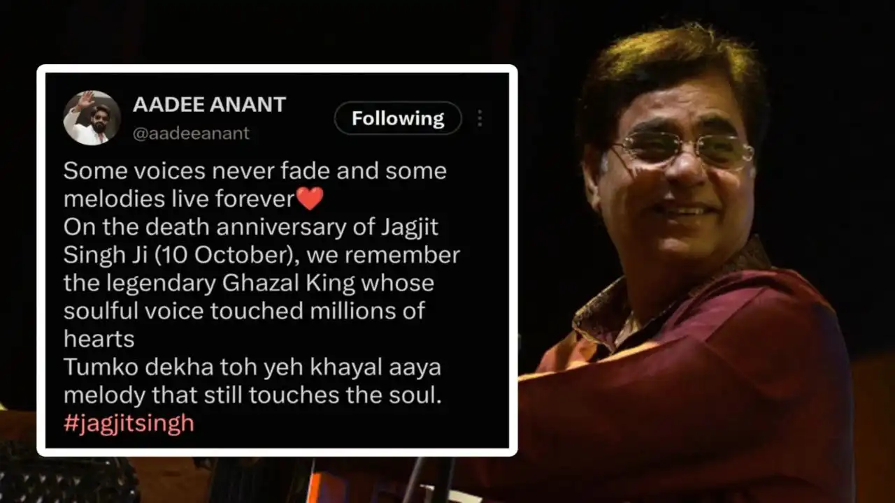 Film Director Aadeeanant Remembers Jagjit Singh
