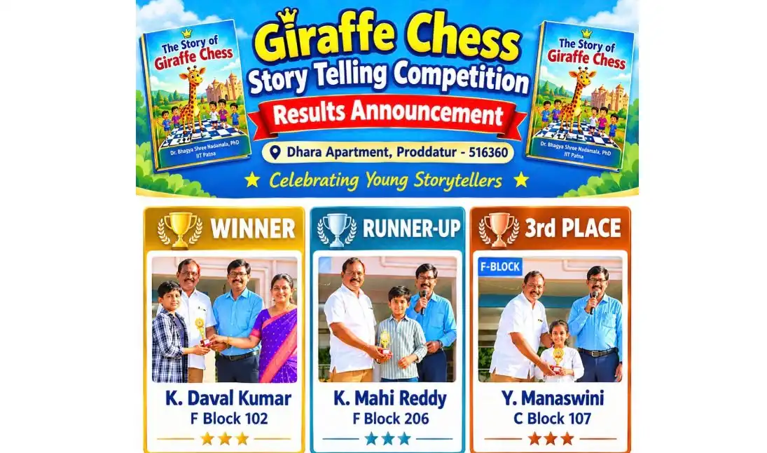 The Story of Giraffe Chess Dr. Bhagya Shree Nadamala